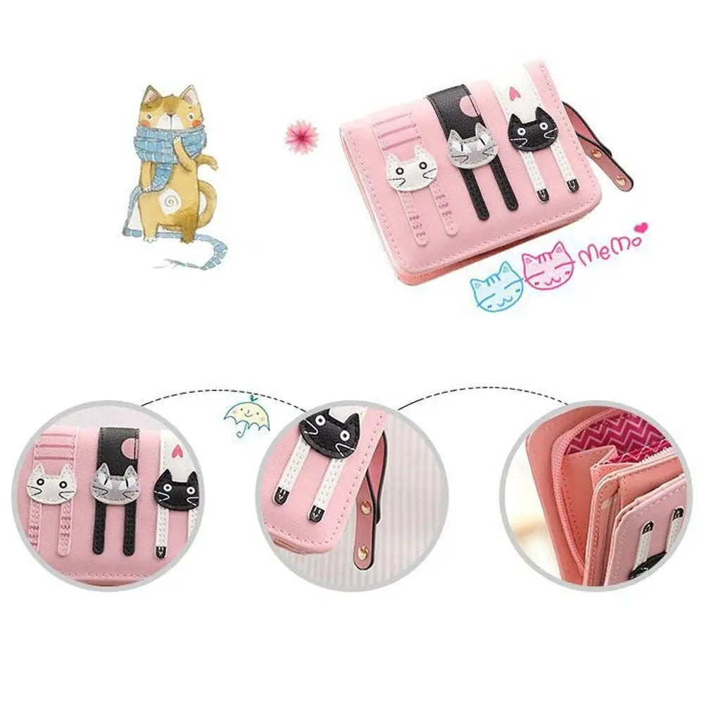 Cute Cartoon Purse Creative Girl Card Holder