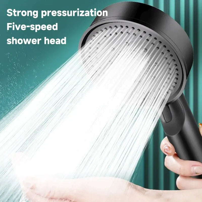 6 Modes Multi-function Pressure Boost Shower Head