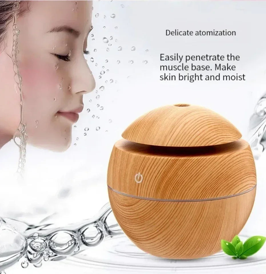 USB Ultrasonic Cool Mist Sprayer - Essential Oil Mini Fragrance Air Humidifier Electric