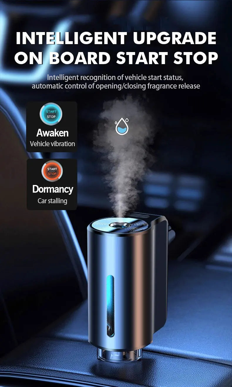 Car Electric Air Diffuser Aroma - Car fragrance Humidifier