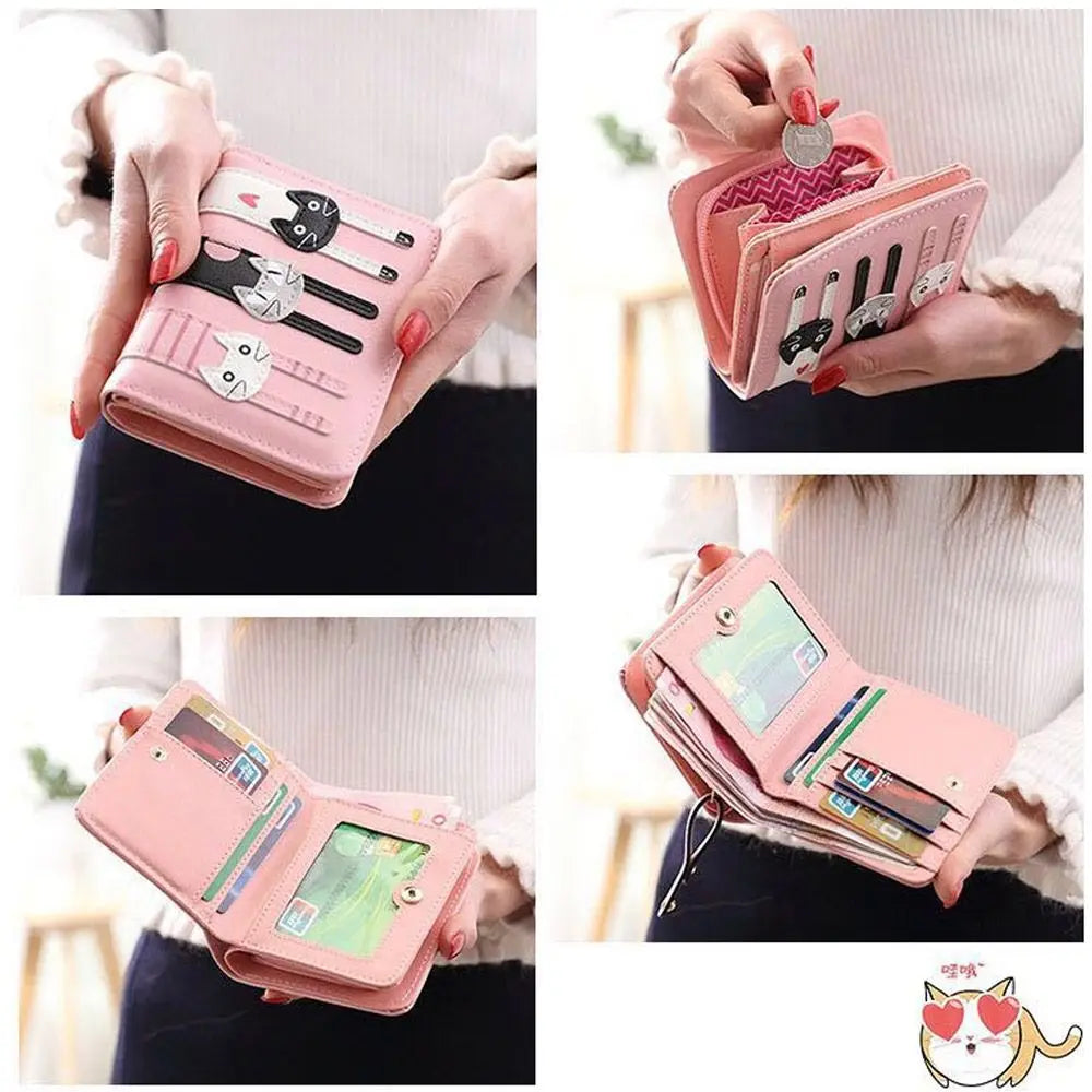 Cute Cartoon Purse Creative Girl Card Holder