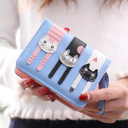 Cute Cartoon Purse Creative Girl Card Holder