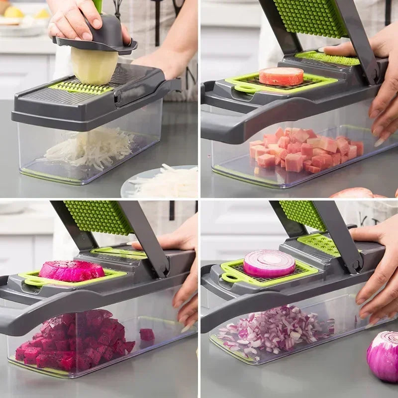 14/16 in 1 Multi-functional Vegetable Chopper for your Kitchen