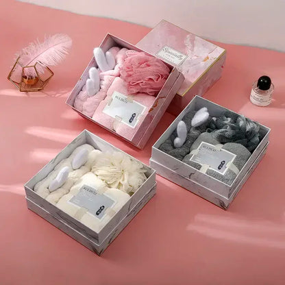 1/2/4/8 PCS Style Marble Patterned Gift Box Birthday Gift Packaging