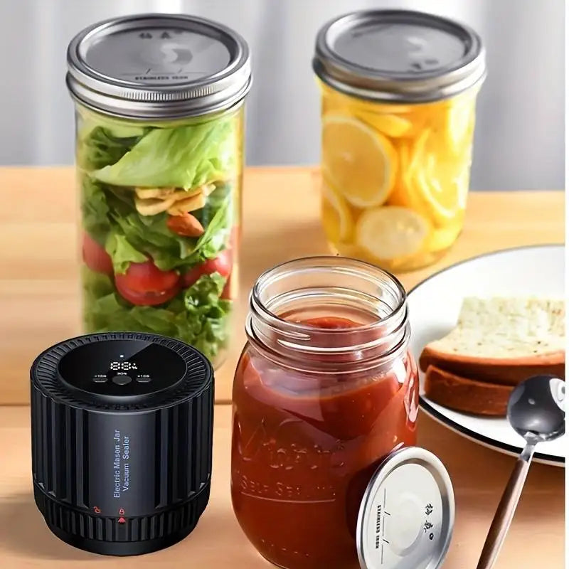 Electric Mason Jar Vacuum Sealer