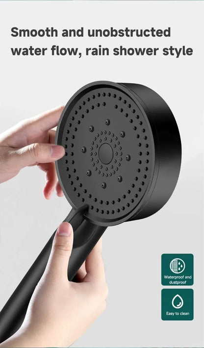 6 Modes Multi-function Pressure Boost Shower Head