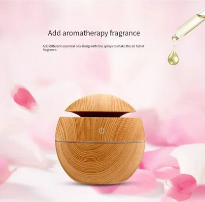 USB Ultrasonic Cool Mist Sprayer - Essential Oil Mini Fragrance Air Humidifier Electric