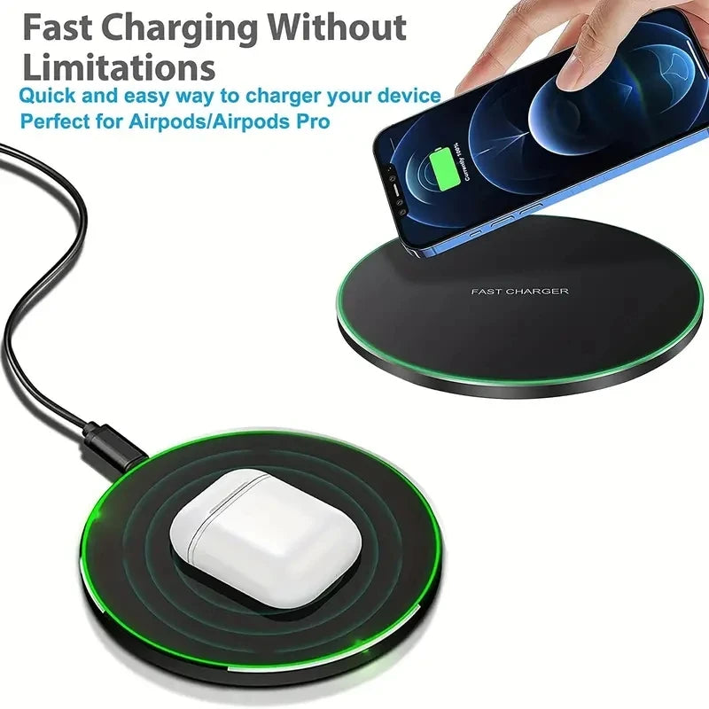 30W Wireless Charger For iPhone 15 14 13 12 X Pro Max